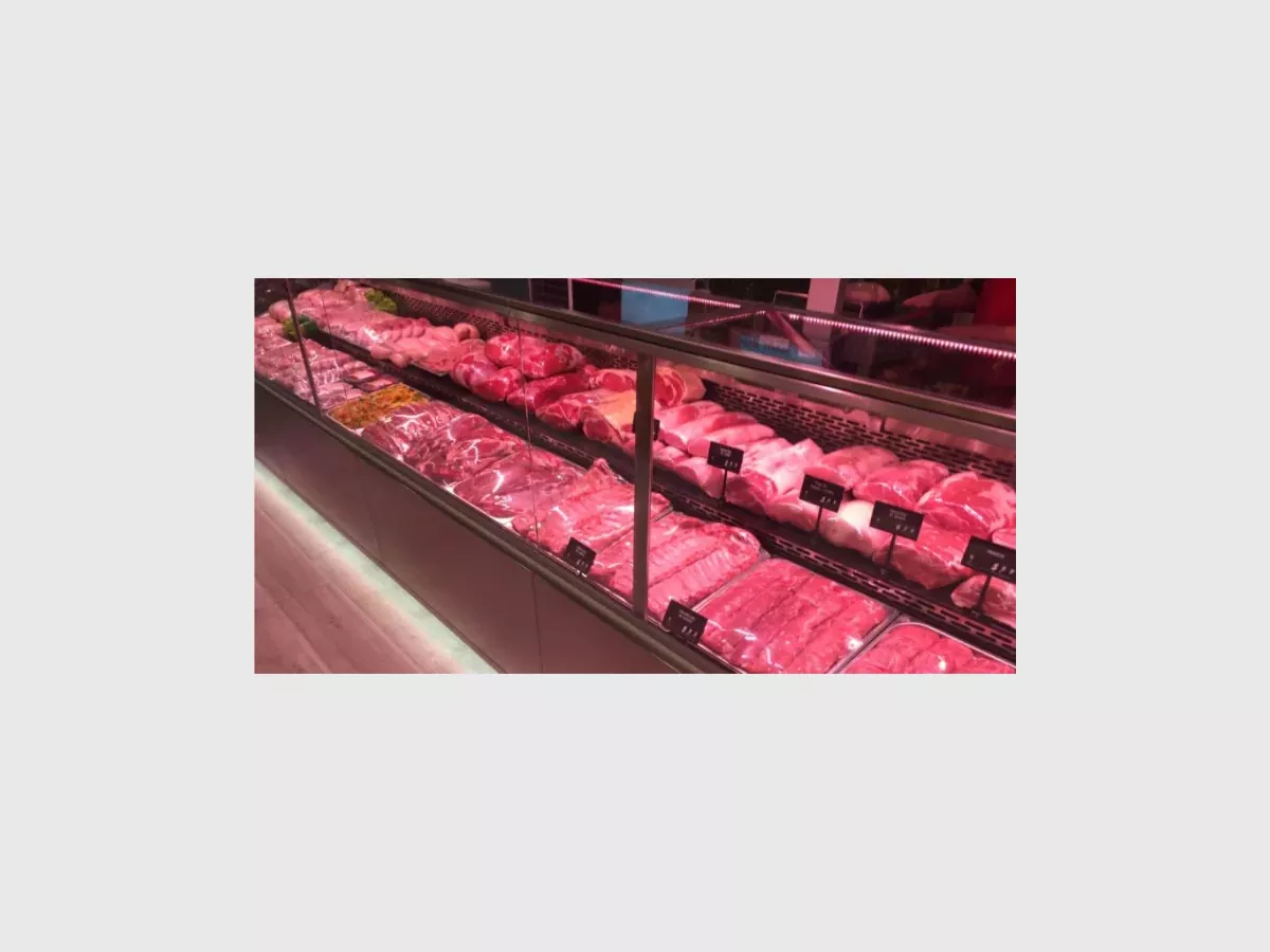 Show iluminaci n para vitrinas en carnicerias